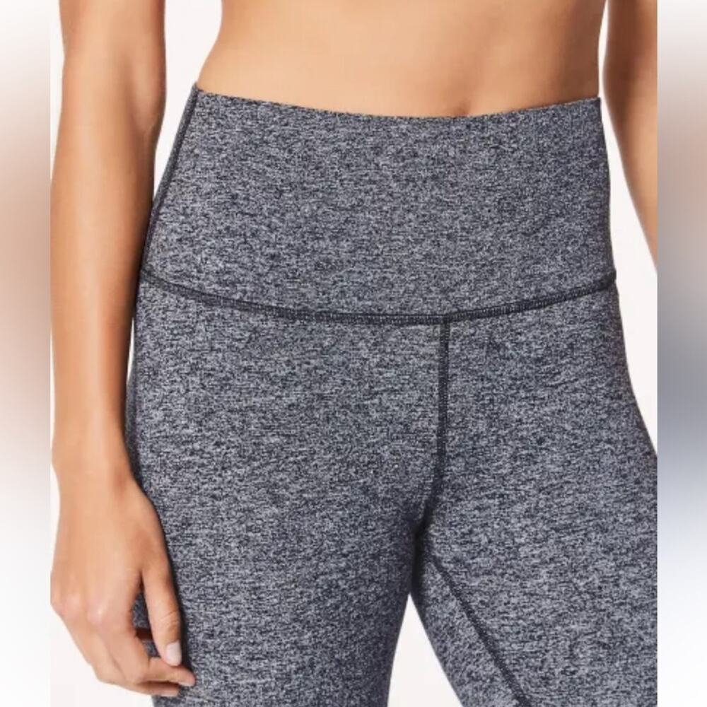 Lululemon wunder under 25 inch high rise grey leggings workout athleisure yoga